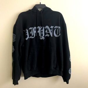 DFYNT Black Hoodie Size Large